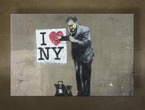 Obraz na plátně 1 kus Street ART - Banksy