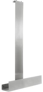 Rea - Koupelnová závěsná polička TORI - inox - 75,5x40 cm