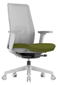 OfficePro Kancelářská židle K10 White zelená