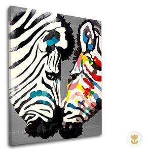 Autorská reprodukce na plátně ZEBRA XOBDA017E1