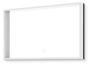 Zrcadlo se senzorem SAT Vision 60x100 cm transparent SATZVIOBLED60100