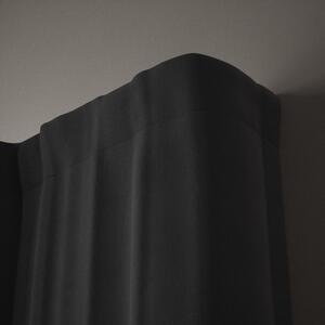 Umbra - Nastavitelná dvouřadá garnýž Twilight - černá - 76-213 cm