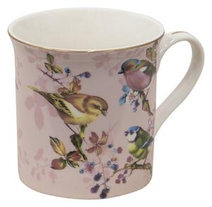 Porcelánový hrnek Bird Rosé – 330 ml