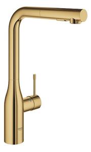 Dřezová baterie GROHE Essence New s vytahovací sprškou Cool Sunrise 30270GL0