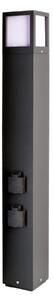 IMPR 733065 Deko-Light stojací svítidlo Facado Socket 220-240V AC/50-60Hz E27 1x max. 20,00 W 1000 mm tmavěšedá