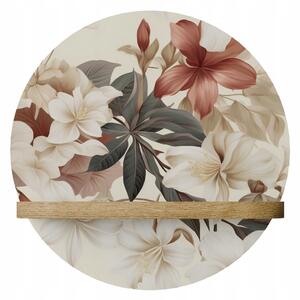 Police z dřevotřísky Spacerebels 34 x 11,8 cm dub