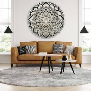 Velký 3D dřevěný obraz na zeď I Mandala komunikace: Rozměr 30 x 30 cm 4244-71785 PR0460