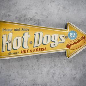 Světelný LED nápis Hotdogs