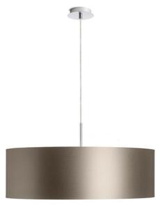 RED R11584 RON 60/19 stínidlo Monaco holubí šeď / stříbrné PVC max. 23W - RED - DESIGN RENDL