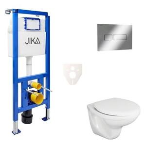 Cenově zvýhodněný závěsný WC set Jika do lehkých stěn / předstěnová montáž + WC Fayans Neo SIKOJSJ2