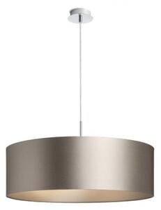 RED R11584 RON 60/19 stínidlo Monaco holubí šeď / stříbrné PVC max. 23W - RED - DESIGN RENDL