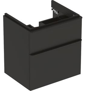 Koupelnová skříňka pod umyvadlo Geberit Smyle Square 58,4x62x47 cm láva 500.352.JK.1