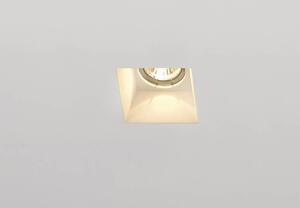 LA 148071 PLASTRA typu downlight, GU10, hranaté, bílá sádra - BIG WHITE (SLV)