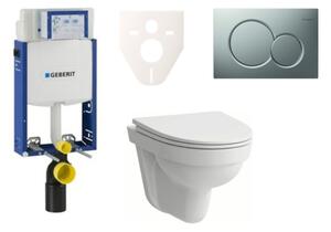 Cenově zvýhodněný závěsný WC set Geberit k zazdění + WC Laufen Laufen Pro Nordic SIKOGE2H3