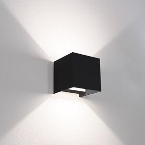 CEN UDSNE-1010 Venkovní svítidlo APPLIQUE LED UPDOWN QUADRATO NERO 10W 2700-4000-6500K 800lm IP65 - CENTURY