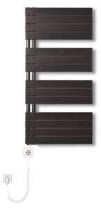 Thermal Trend DHR-EX 600 x 1222 elektrický topný žebřík, 600W DHR-EX 600/1222-600W antracit PROVEDENÍ: levá strana, Termostat topné tyče: KTX3