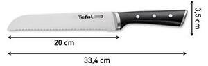 ICE FORCE nerezový nůž na chléb 20 cm TEFAL K2320414