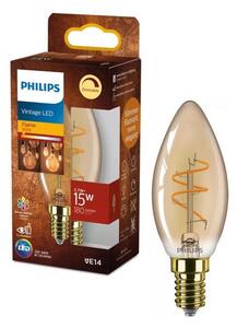 LED Stmívatelná žárovka VINTAGE Philips B35 E14/2,7W/230V 1800K CRI 90