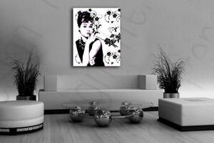 Ručně malovaný obraz Audrey Hepburn ah5 v stylu POP Art
