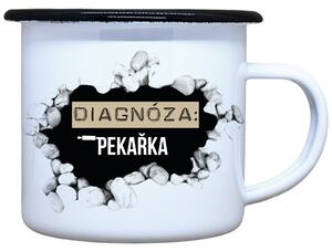 Plecháček s potiskem diagnóza pekařka Objem: 330 ml