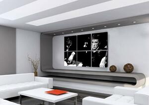 Ručně malovaný obraz POP Art SCARFACE - AL PACINO 6 dílů al5