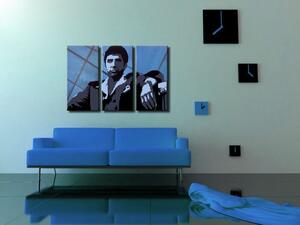 Ručně malovaný obraz POP Art AL PACINO 3 díly al19