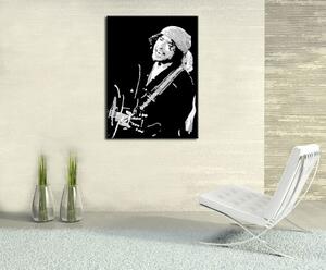 Ručně malovaný obraz POP Art Bob Dylan 1 díl bd