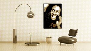 Ručně malovaný obraz POP Art Bob Marley 1 díl bm