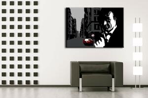 Ručně malovaný obraz POP Art James Bond 1 díl bond3