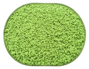Vopi koberce Kusový koberec Color shaggy zelený ovál - 133x190 cm