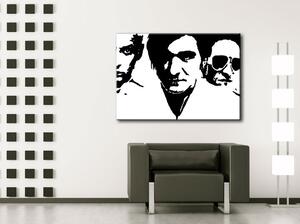 Ručně malovaný POP Art obraz Die Ärzte 1 dielny da