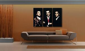 Ručně malovaný obraz POP Art Goodfellas 3 dílná bez lepku