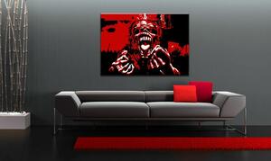 Ručně malovaný POP Art obraz Iron Maiden 1 kus