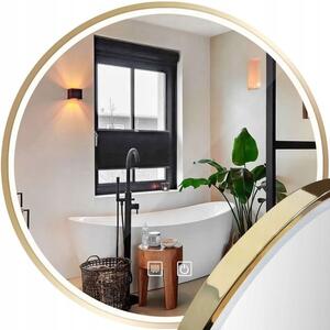 Rea Rea, Zrcadlo LED 70cm MMJ Gold, HOM-02502