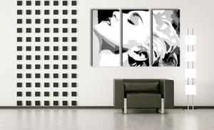 Ručně malovaný obraz POP Art MADONNA 3 díly ma5