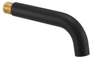 Výtokové rameno pro podomítkovou baterii Rea Lungo 16 cm Black