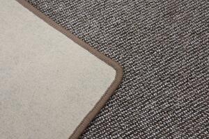 Vopi koberce Kusový koberec Porto hnědý - 57x120 cm