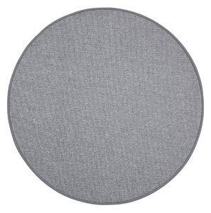 Vopi koberce Kusový koberec Porto šedý kruh - 400x400 (průměr) kruh cm