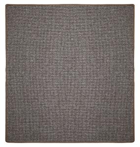 Vopi koberce Kusový koberec Porto hnědý čtverec - 80x80 cm