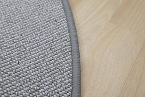 Vopi koberce Kusový koberec Porto šedý kruh - 200x200 (průměr) kruh cm