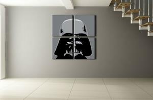 Ručně malovaný obraz POP Art STAR WARS 4 dílný