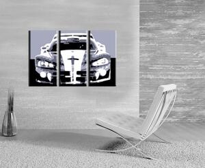 Ručně malovaný obraz POP Art Dodge Viper GTS 3dílná VIP