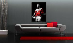 Ručně malovaný obraz POP Art Ruud van Nistelrooy 1 kus rvn