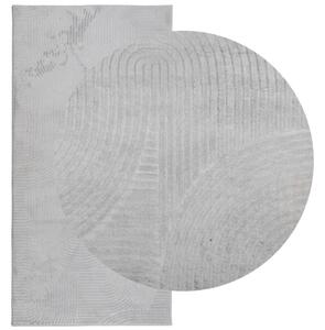 Koberec IZA krátký vlas skandinávský vzhled šedý 100 x 200 cm