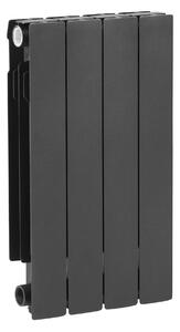 KFA Armatura ADR pokojový radiátor 57x32.2 cm podłączenie boční grafitová 763-040-61