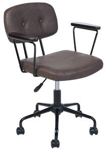 Kancelářská židle Asta (tmavě hnědá). 1077398