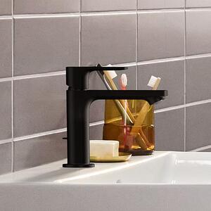 Hansgrohe Rebris E umyvadlová baterie stojící černá 72559670