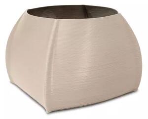 Big Bag 3D podlahový květináč, 42x42x31 cm Barva květináče: Půlnoční šedá