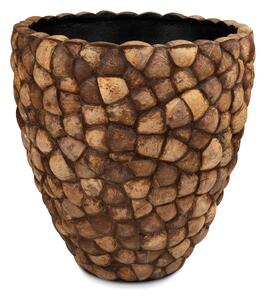 Podlahový květináč Coconut, Ø 45/60 cm, výška 50/65 cm Rozměry: Průměr 60 cm, Výška 65 cm