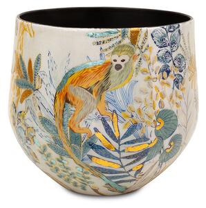 Květináče Cobalt Jungle, Ø 33/27/23 cm, výška 29/25,5/22 cm Rozměry: Průměr 23 cm, Výška 22 cm